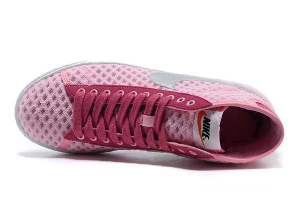 nike blazer high premium 2013 net high light pink cru